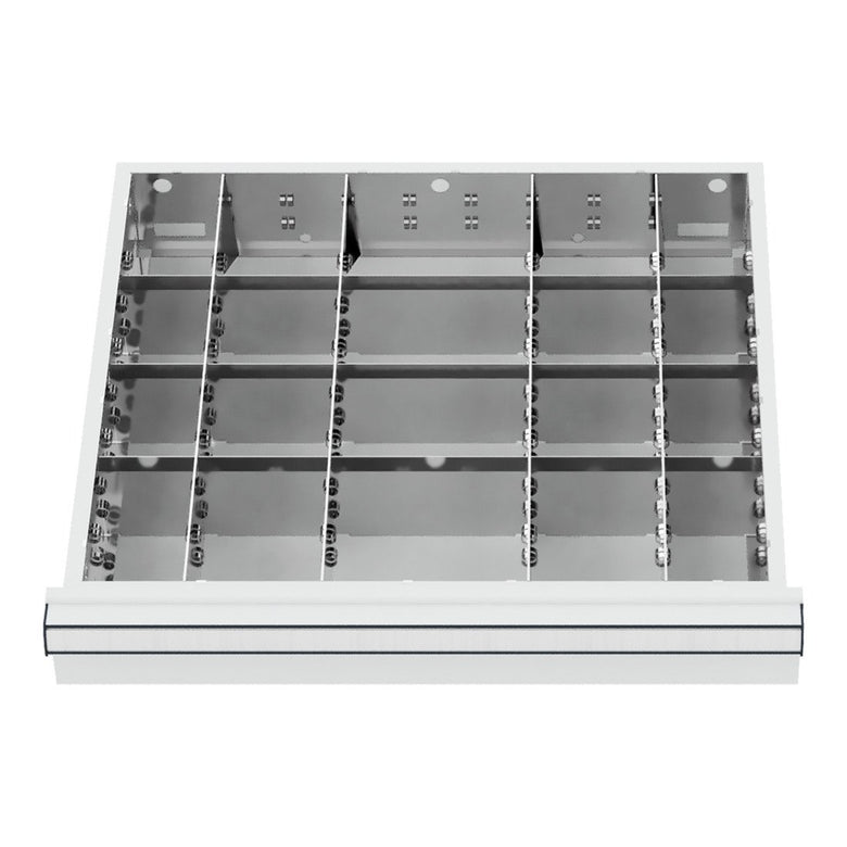 STIER Schubladeneinteilung Metalleinteilung BLH 200-300 mm Innenmaß 500x450 mm