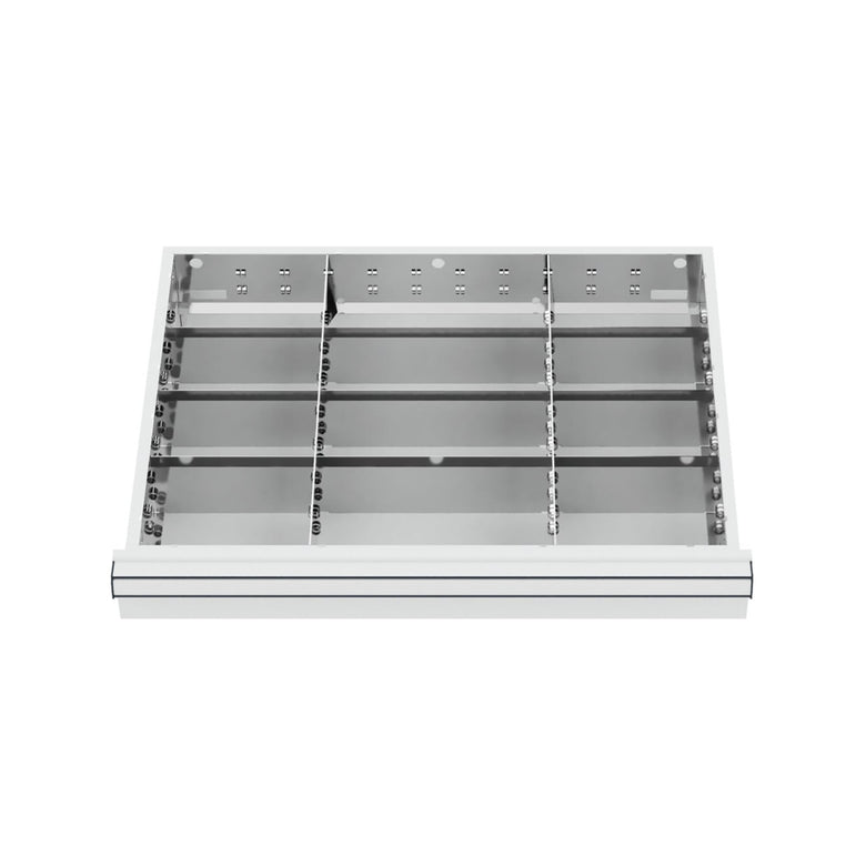 STIER Schubladeneinteilung Metalleinteilung BLH 200-300 mm Innenmaß 600x450 mm