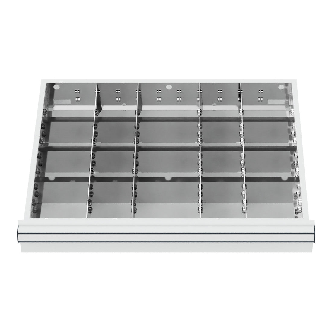 STIER Schubladeneinteilung Metalleinteilung BLH 200-300 mm Innenmaß 600x450 mm