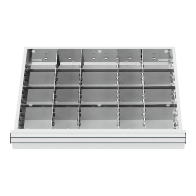 STIER drawer divider metal divider BLH 200-300 mm internal dimensions 600x450 mm