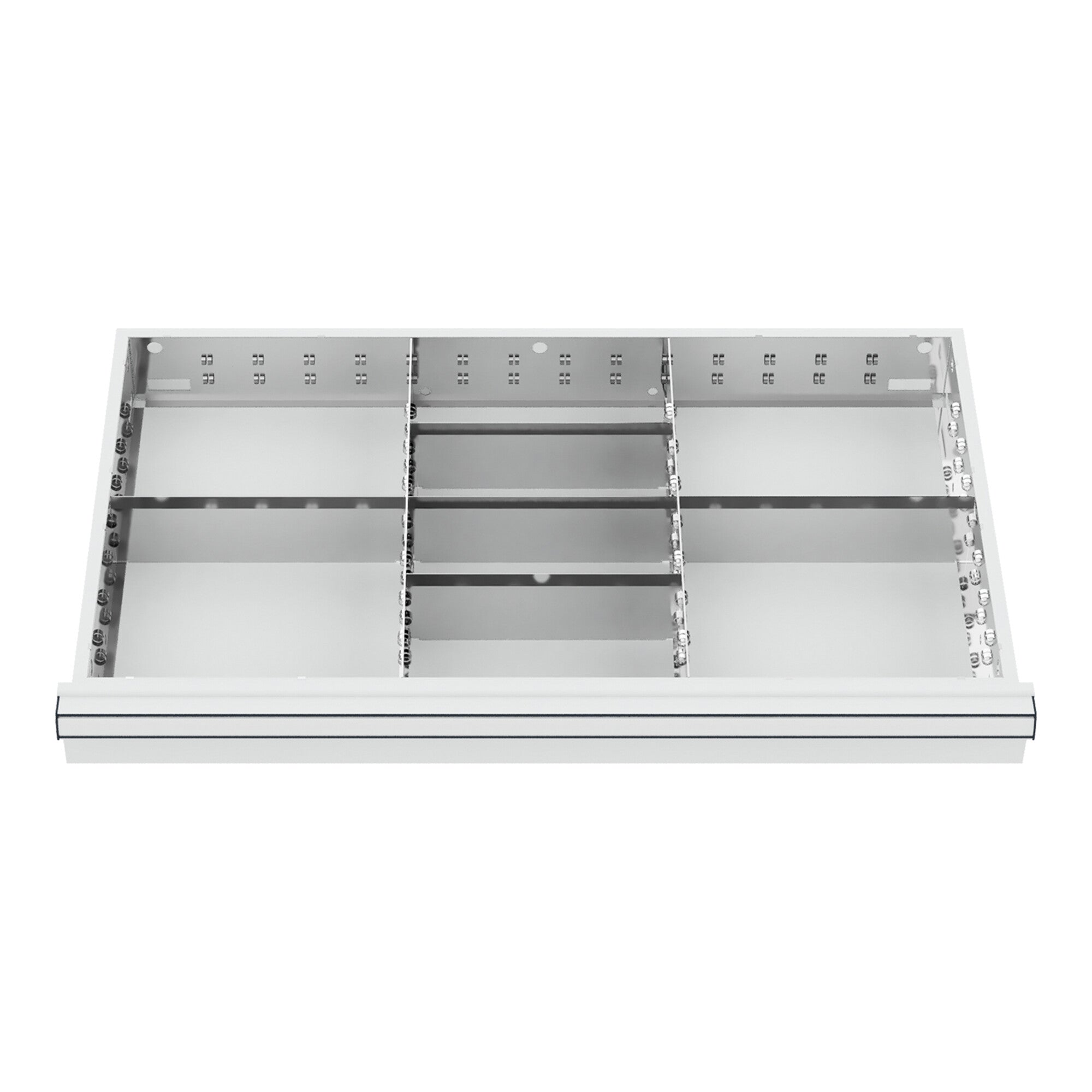 STIER Schubladeneinteilung Metalleinteilung BLH 200-300 mm Innenmaß 800x450 mm 8
