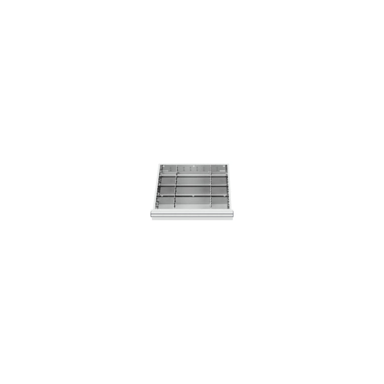 STIER drawer divider metal divider BLH 75 mm internal dimensions 500x450 mm 12