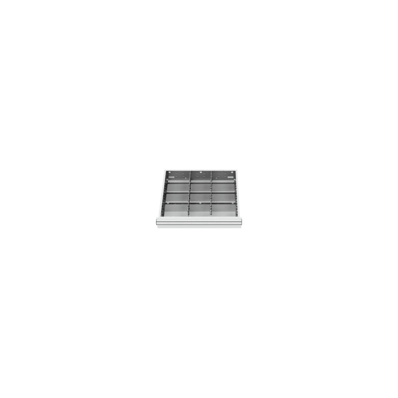 STIER drawer divider metal divider BLH 75 mm internal dimensions 500x450 mm 12