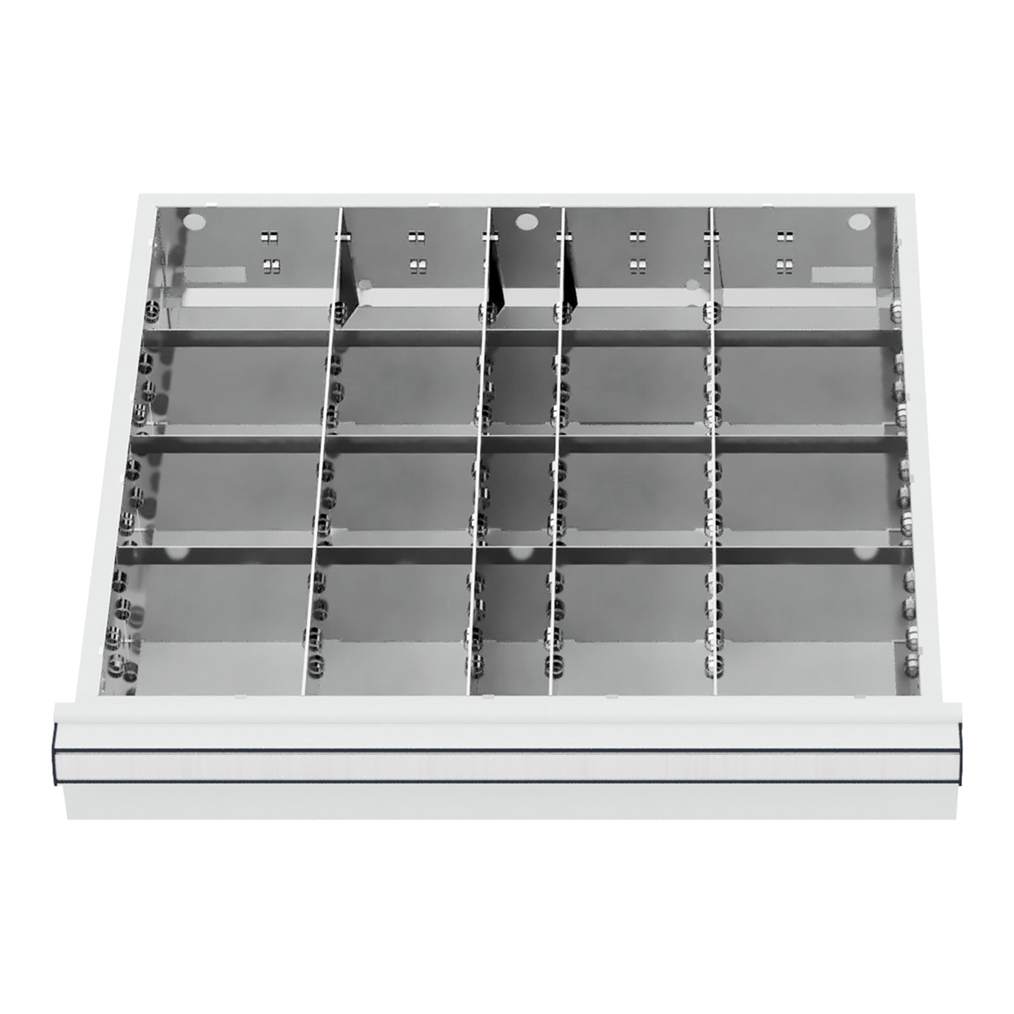 STIER drawer divider metal divider BLH 75 mm internal dimensions 500x450 mm 20