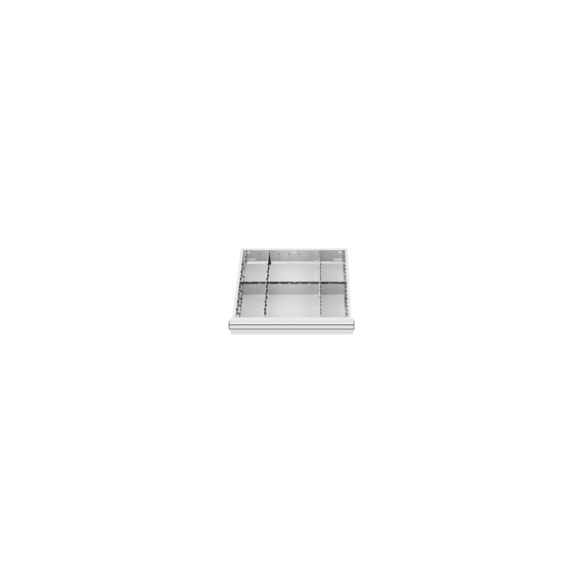 STIER drawer divider metal divider BLH 75 mm internal dimensions 500x450 mm 6