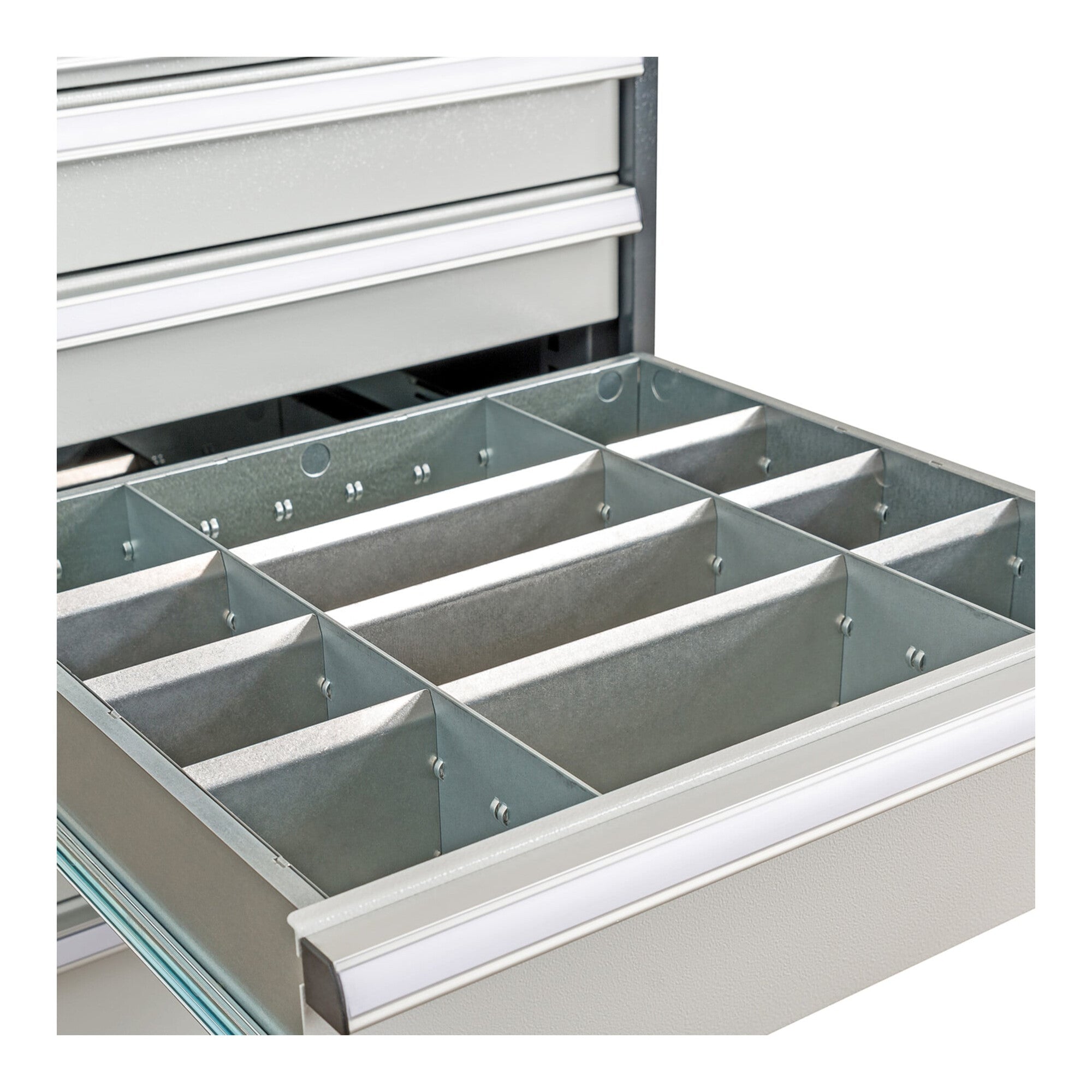 STIER Schubladeneinteilung Metalleinteilung BLH 75 mm Innenmaß 600x450 mm 12