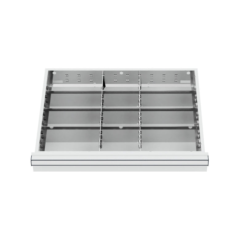 STIER drawer divider metal divider BLH 75 mm internal dimensions 600x450 mm 12