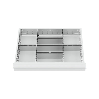 STIER drawer divider metal divider BLH 75 mm internal dimensions 600x450 mm 8