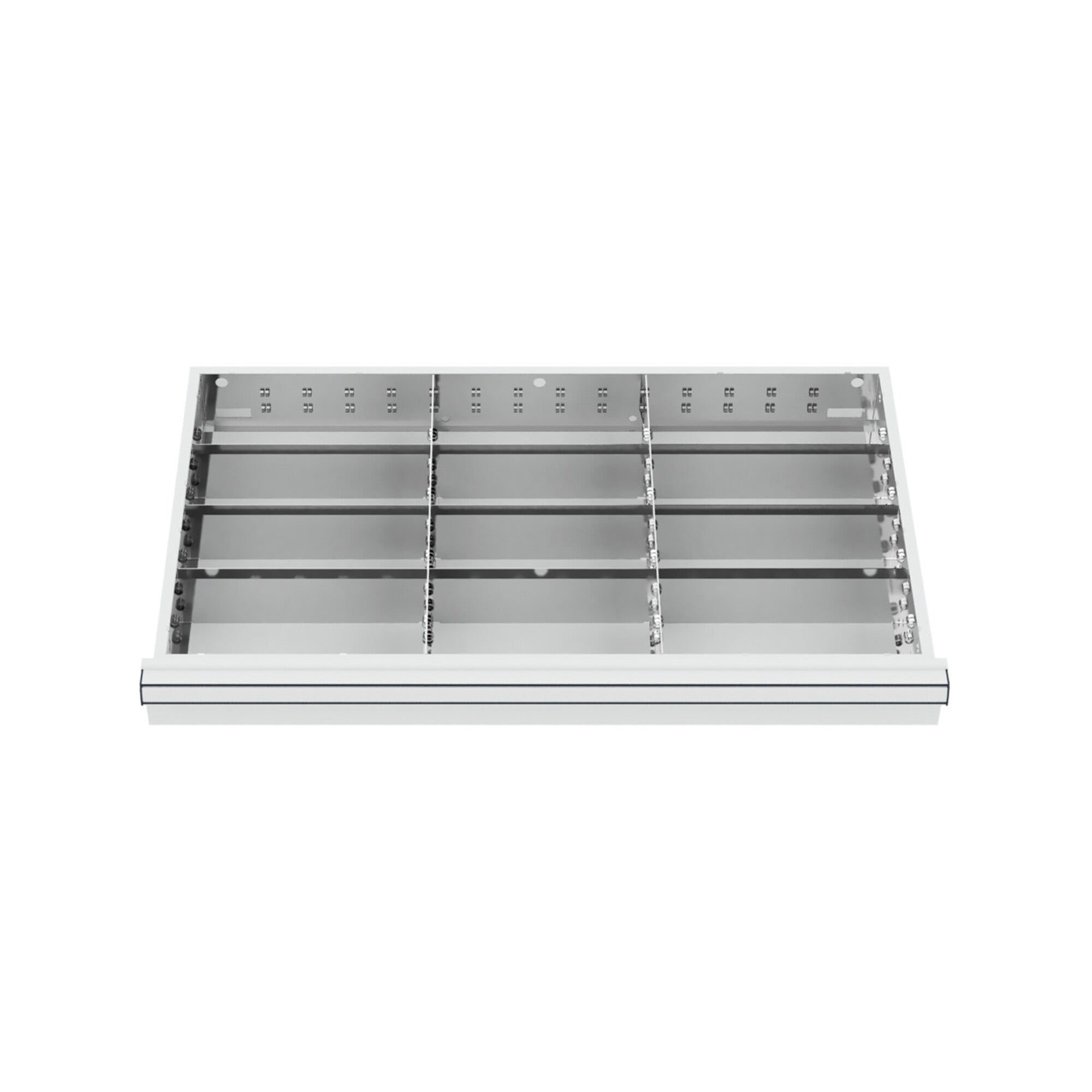 STIER Schubladeneinteilung Metalleinteilung BLH 75 mm Innenmaß 800x450 mm 12