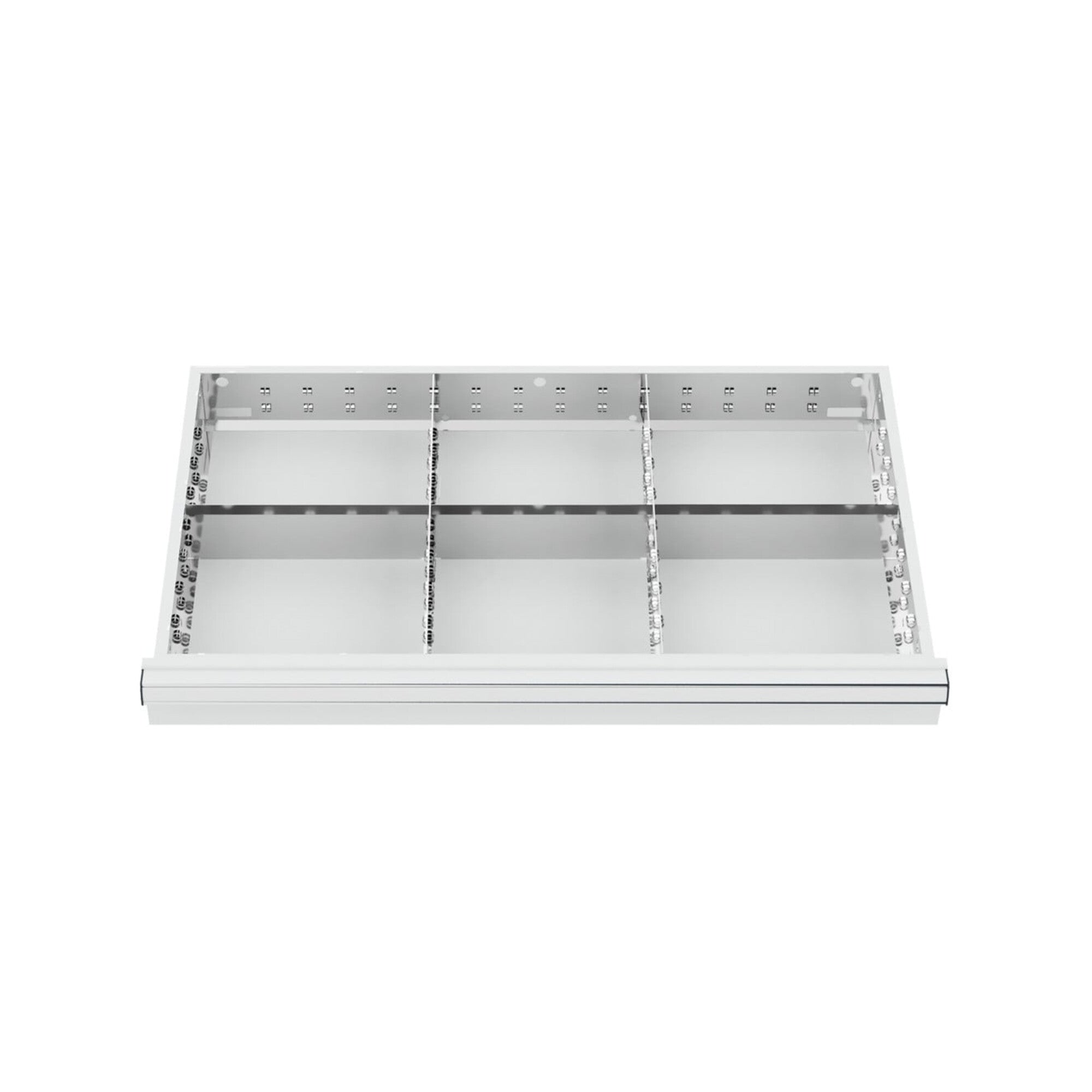 STIER Schubladeneinteilung Metalleinteilung BLH 75 mm Innenmaß 800x450 mm 6