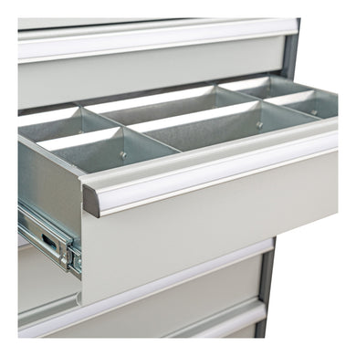 STIER Schubladeneinteilung Metalleinteilung BLH 75 mm Innenmaß 800x450 mm 8