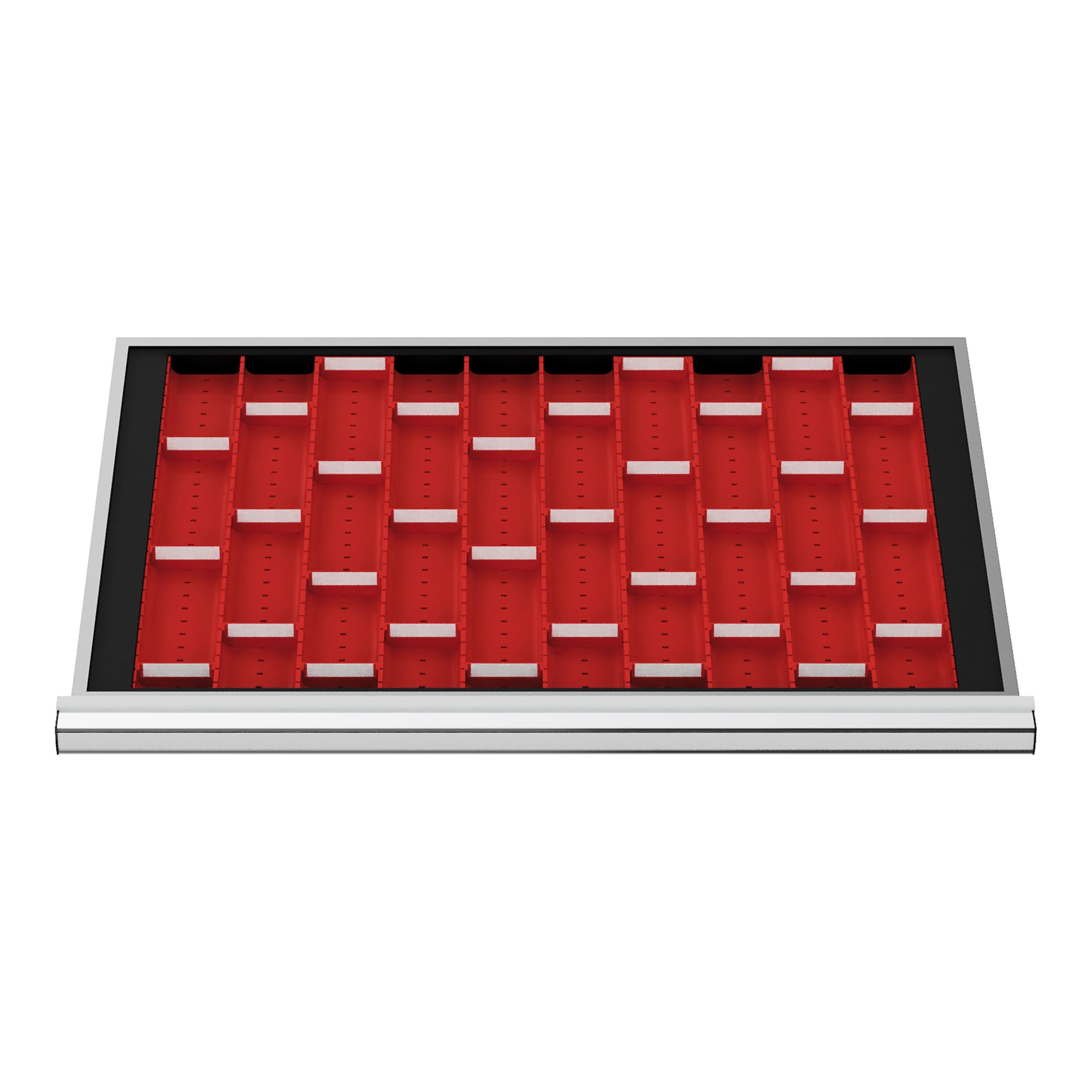 STIER Schubladeneinteilung Muldenplatten BLH 50 mm Innenmaß 800x450 mm 15 MP mit