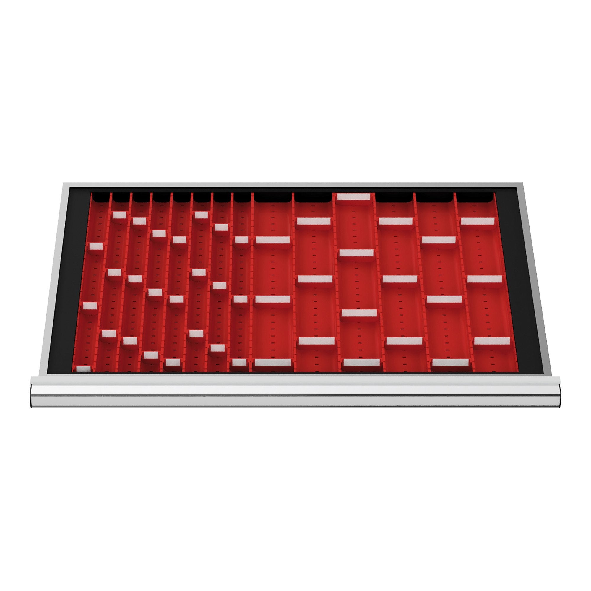 STIER Schubladeneinteilung Muldenplatten BLH 50 mm Innenmaß 800x450 mm 9 MP mit