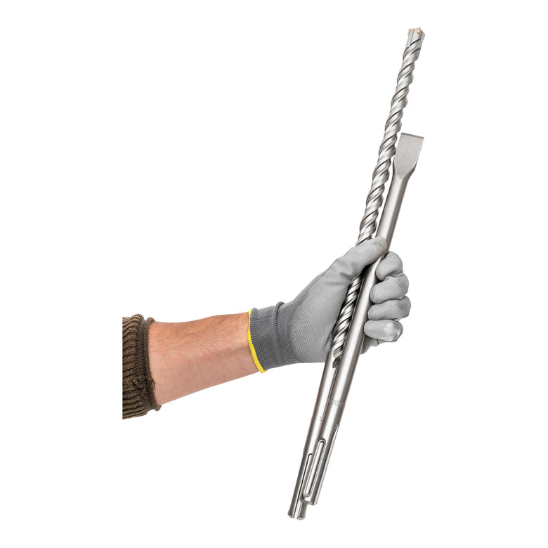 STIER SDS-Plus drill and chisel set, 17 pieces