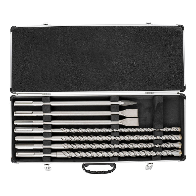 STIER SDS-Plus drill and chisel set, 17 pieces