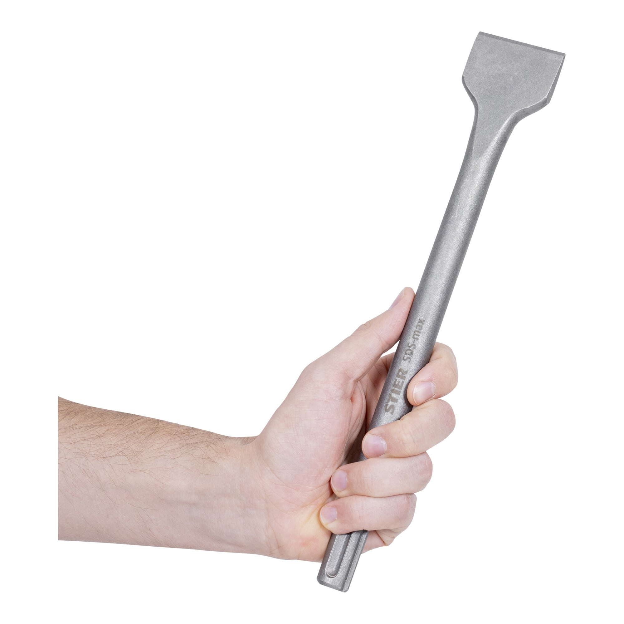 STIER SDS-max tile chisel, wide chisel 300 x 50 mm