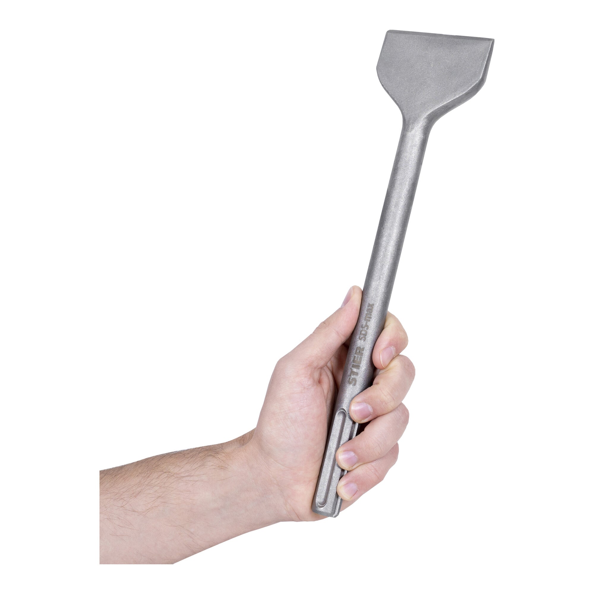 STIER SDS-max tile chisel, wide chisel 300 x 80 mm