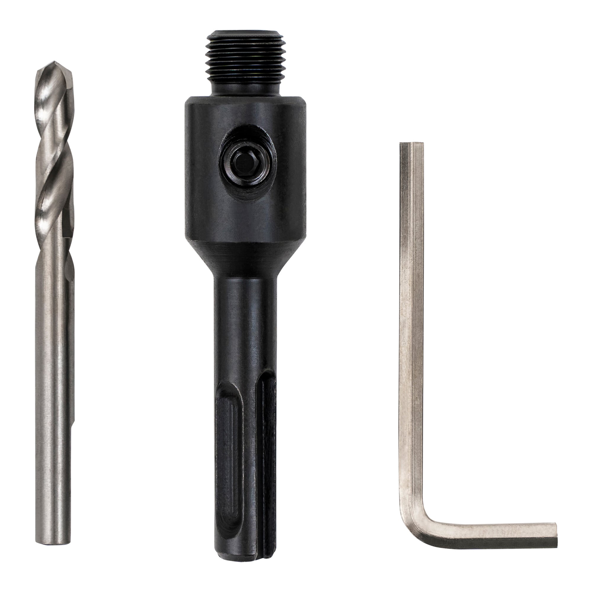 STIER SDS Plus adapter 1/2" 20 UNF for hole saws 14-32 mm including Allen key