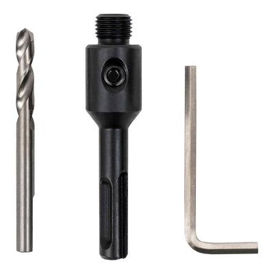 STIER SDS Plus adapter 1/2" 20 UNF for hole saws 14-32 mm including Allen key