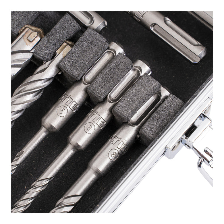 STIER SDS-Plus drill and chisel set, 17 pieces