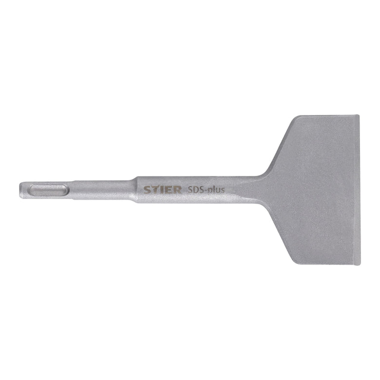 STIER SDS-plus tile chisel, wide chisel 165 x 75 mm