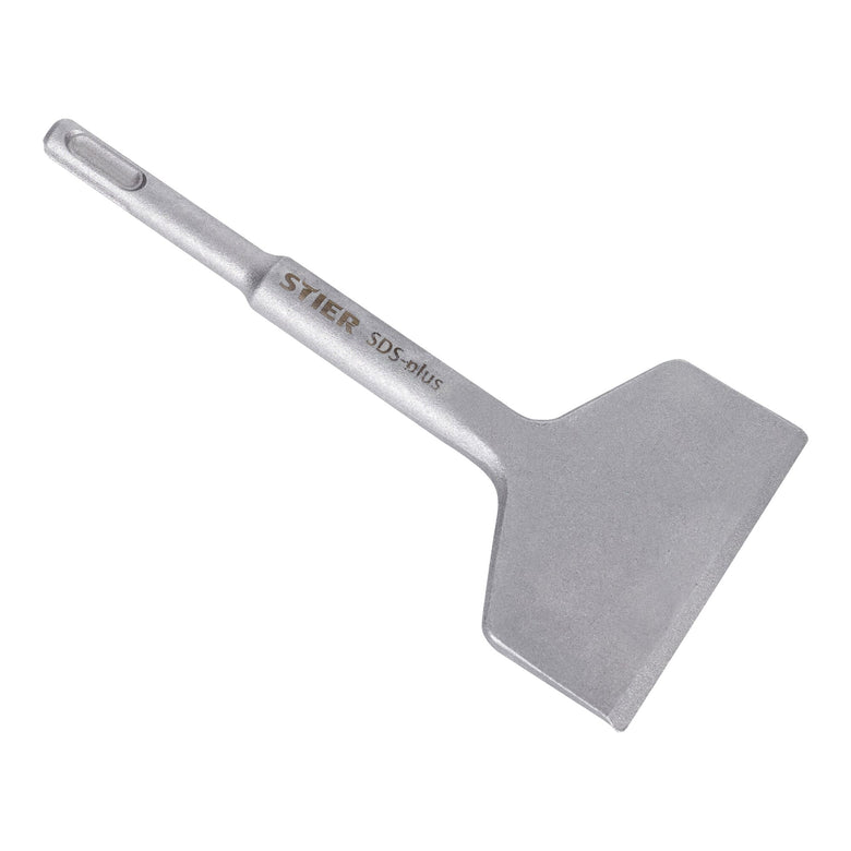 STIER SDS-plus tile chisel, wide chisel 165 x 75 mm