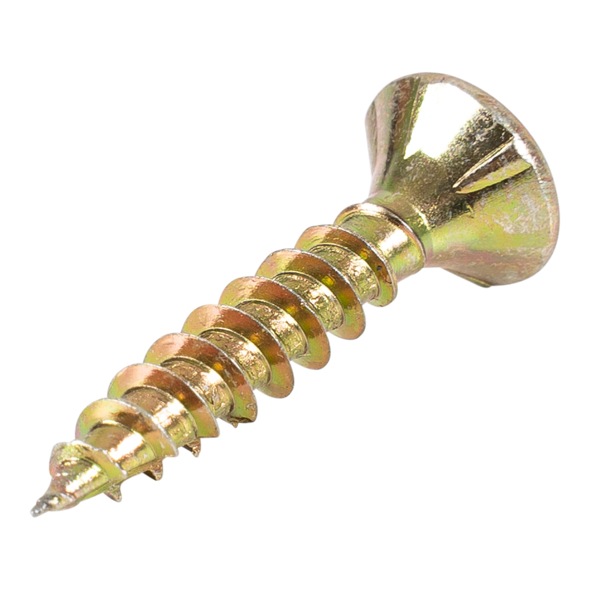 STIER countersunk chipboard screw chromated yellow steel screw in various sizes