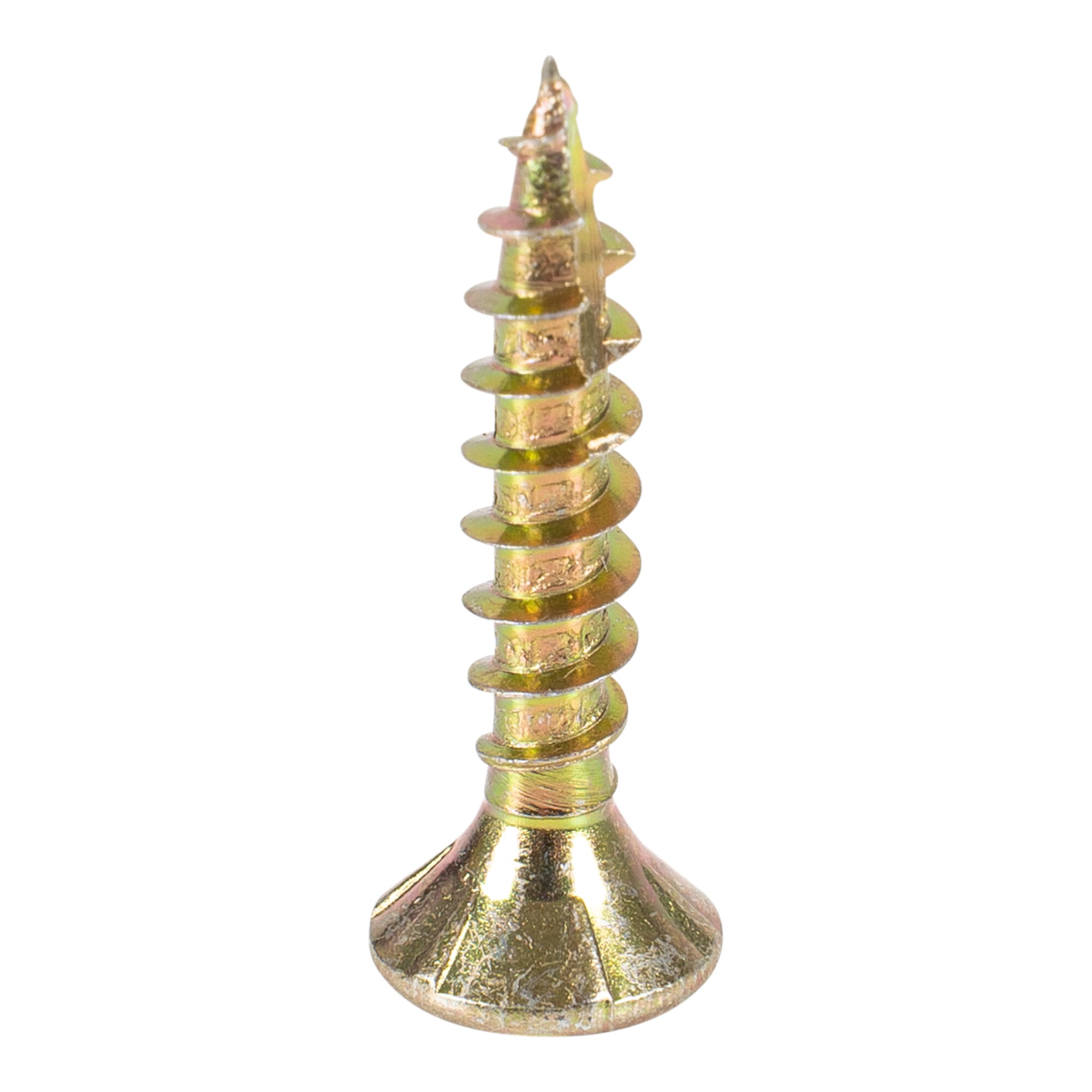 STIER countersunk chipboard screw chromated yellow steel screw in various sizes