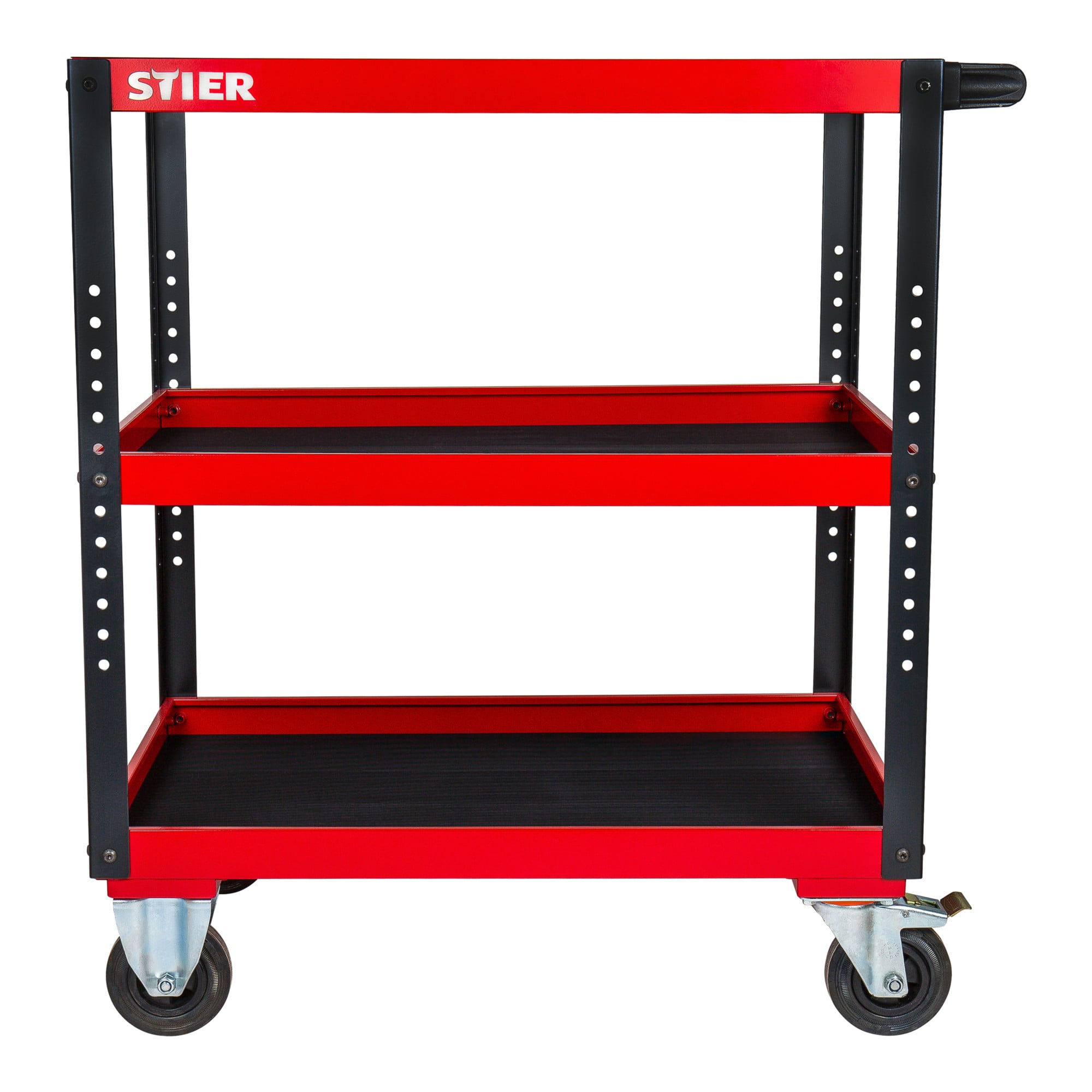 STIER service trolley HxWxD 969x894x543 mm transport trolley with push handle