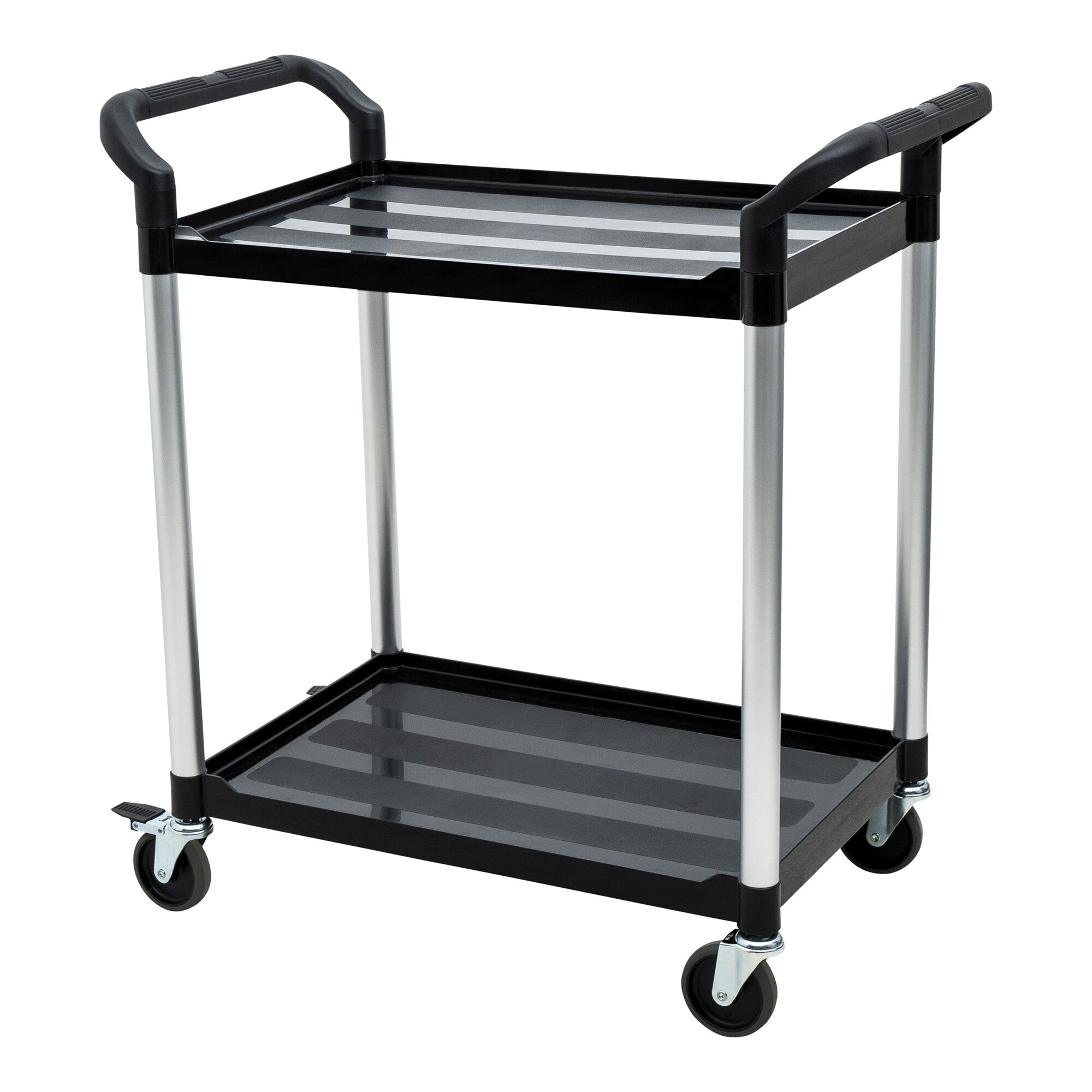 STIER Servierwagen Etagenwagen Schiebewagen schwarz Schiebegriffe diverse Größen