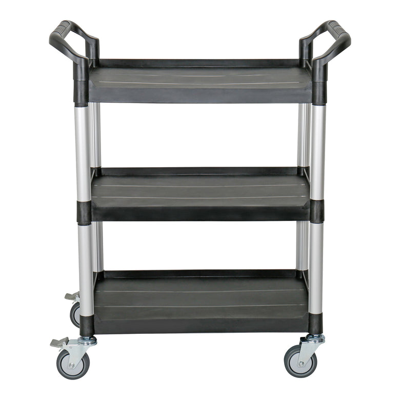 STIER Servierwagen Etagenwagen Schiebewagen schwarz Schiebegriffe diverse Größen