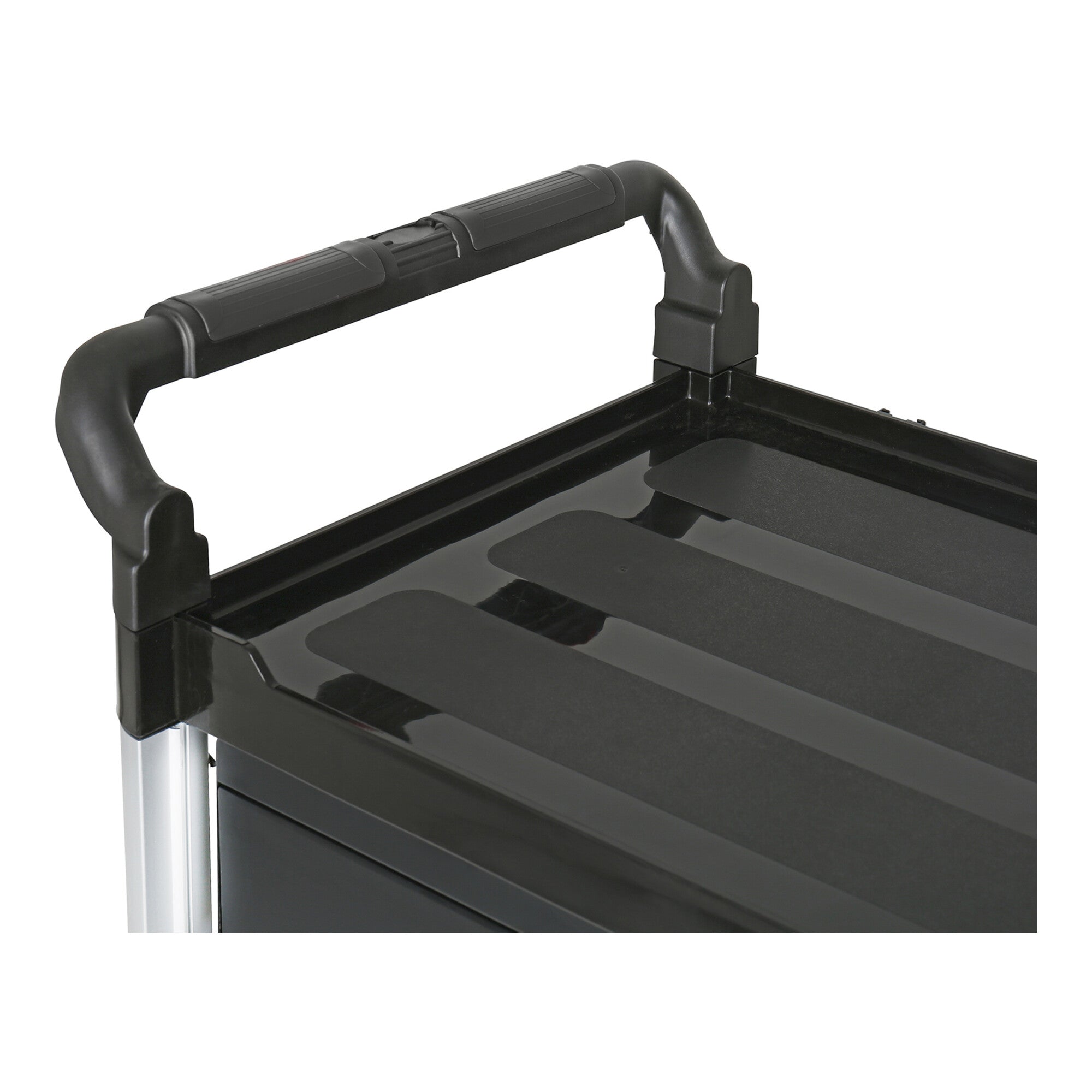 STIER Servierwagen Etagenwagen Schiebewagen schwarz Schiebegriffe diverse Größen