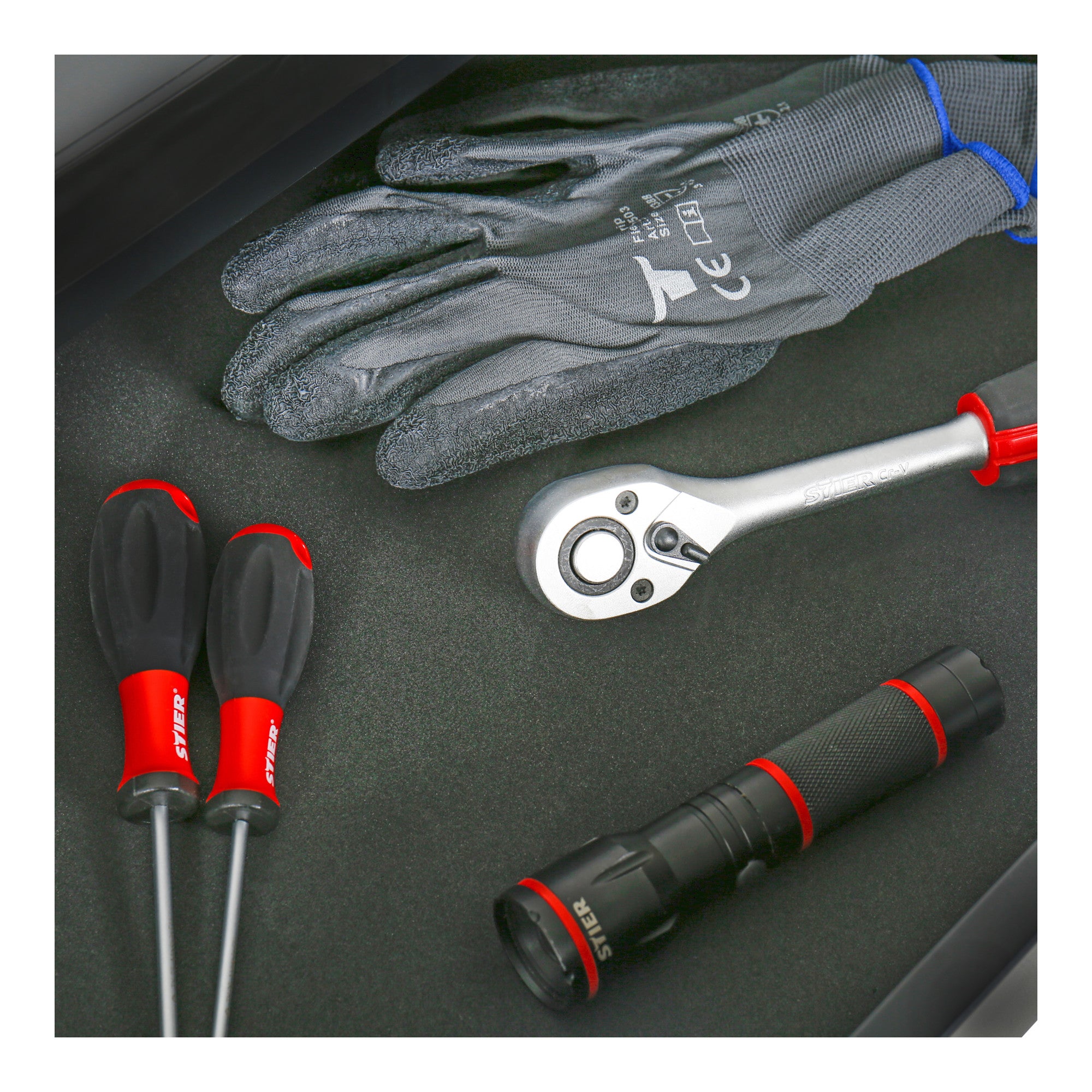 STIER Servierwagen Etagenwagen Schiebewagen schwarz Schiebegriffe diverse Größen