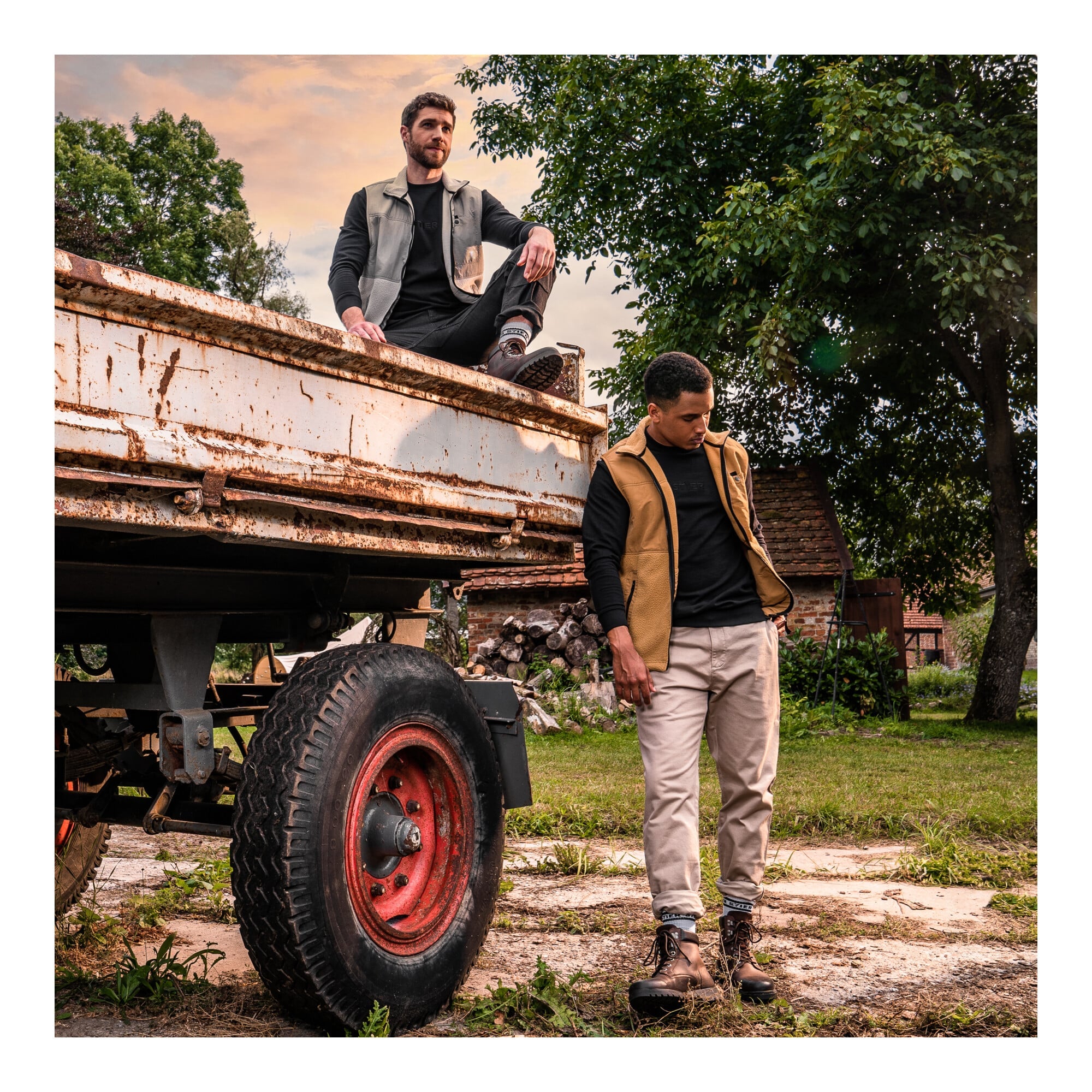 STIER Sherpa Vest L Golden Brown