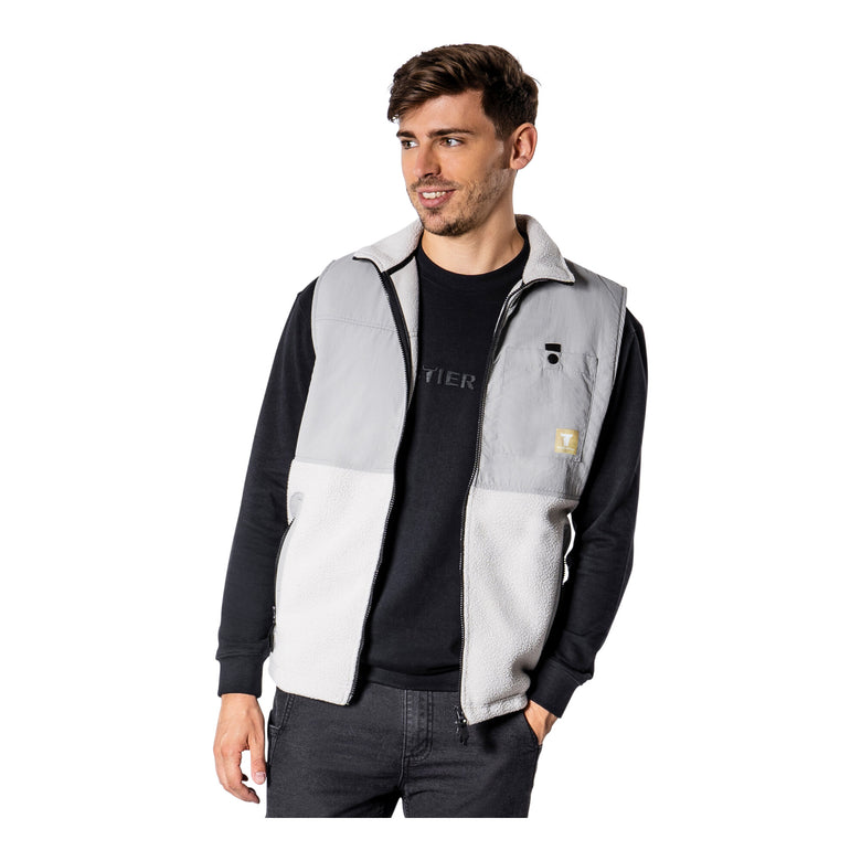 STIER Sherpa Vest L Ice Grey