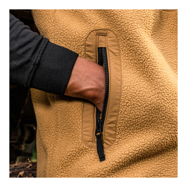 STIER Sherpa Vest XL Golden Brown