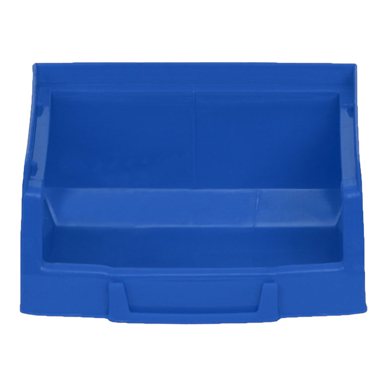 STIER open-fronted storage box blue 100x82x52mm