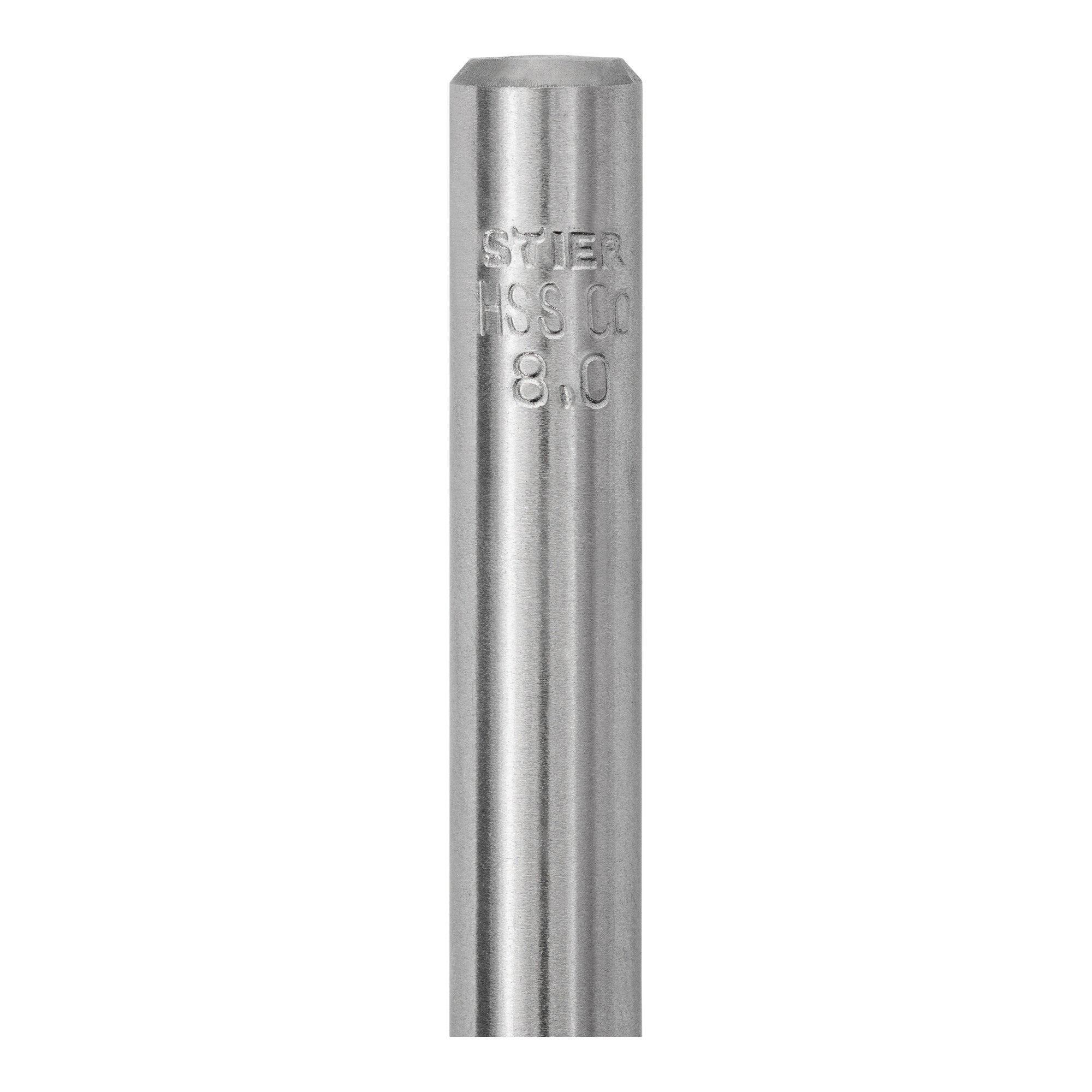 STIER Spiralbohrer 1,5 mm Premium HSS-E Co5 DIN 338 135°