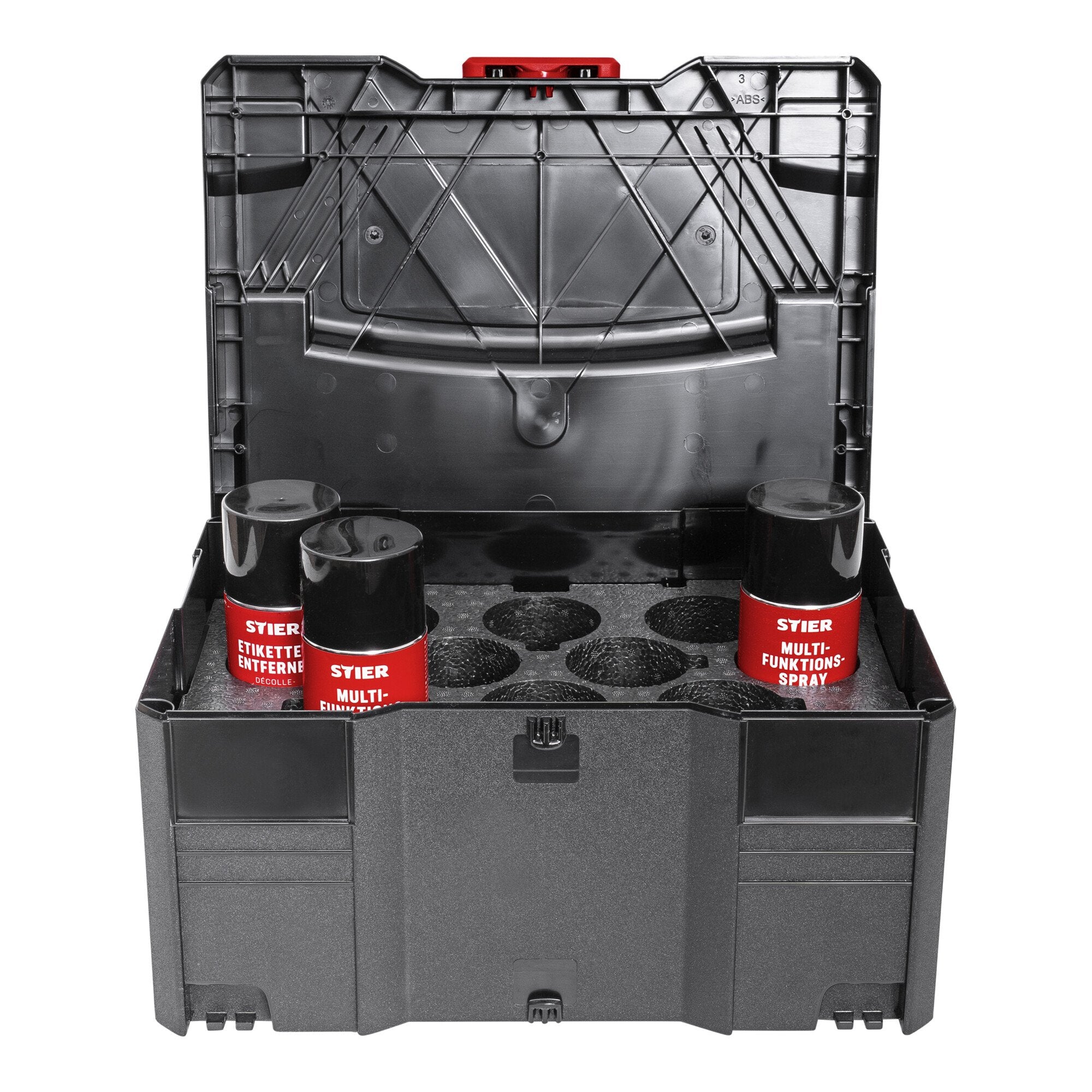 STIER Sprühdoseneinsatz für Systainer IV + V Als Ergänzung zu bestehenden