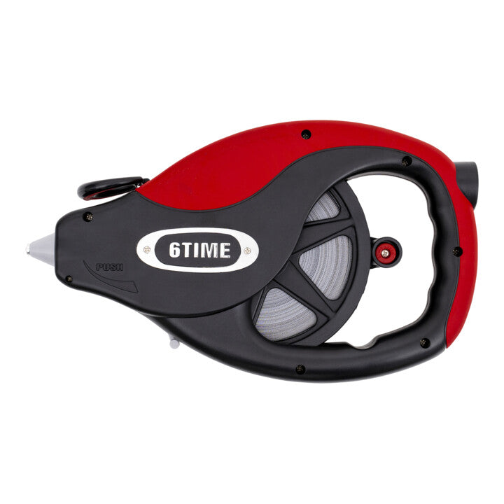 STIER steel tape measure 50 m in high-strength plastic case with mm and cm graduations