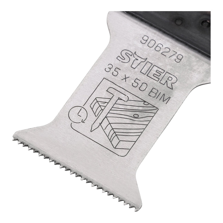 STIER Starlock Multitool Sägeblätter Universal Holz und Nägel 6-tlg | Starlock