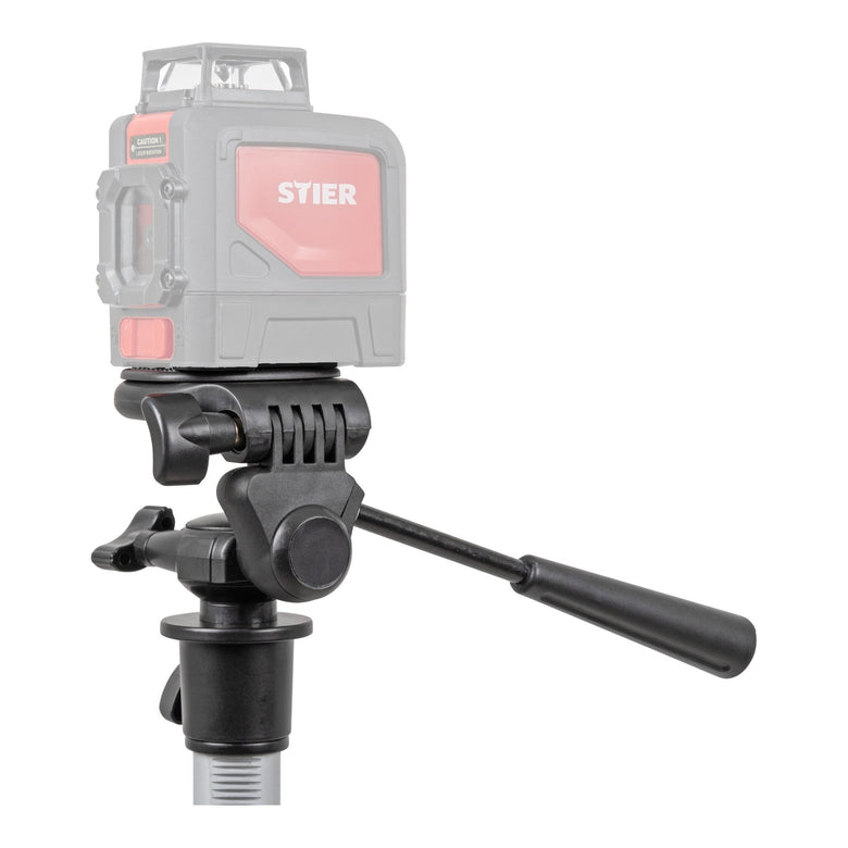 STIER Tripod 250 Construction Tripod Aluminum Housing 250 cm for Laser and Leveling Devices