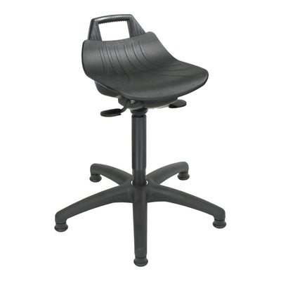 STIER Stehhilfe mit Gleitern Sitzhöhe 490-680 mm PP-Sitz
