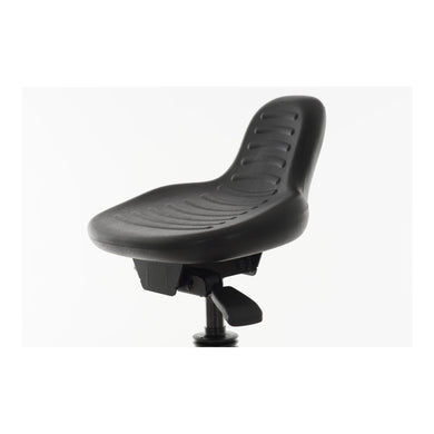 STIER Stehhilfe mit Bodengleitern höhenvertellbare Sitzhöhe 580-840 mm PU-Sitz