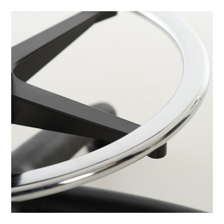 STIER standing aid with gliders and foot ring seat height 640-890 mm PU seat with
