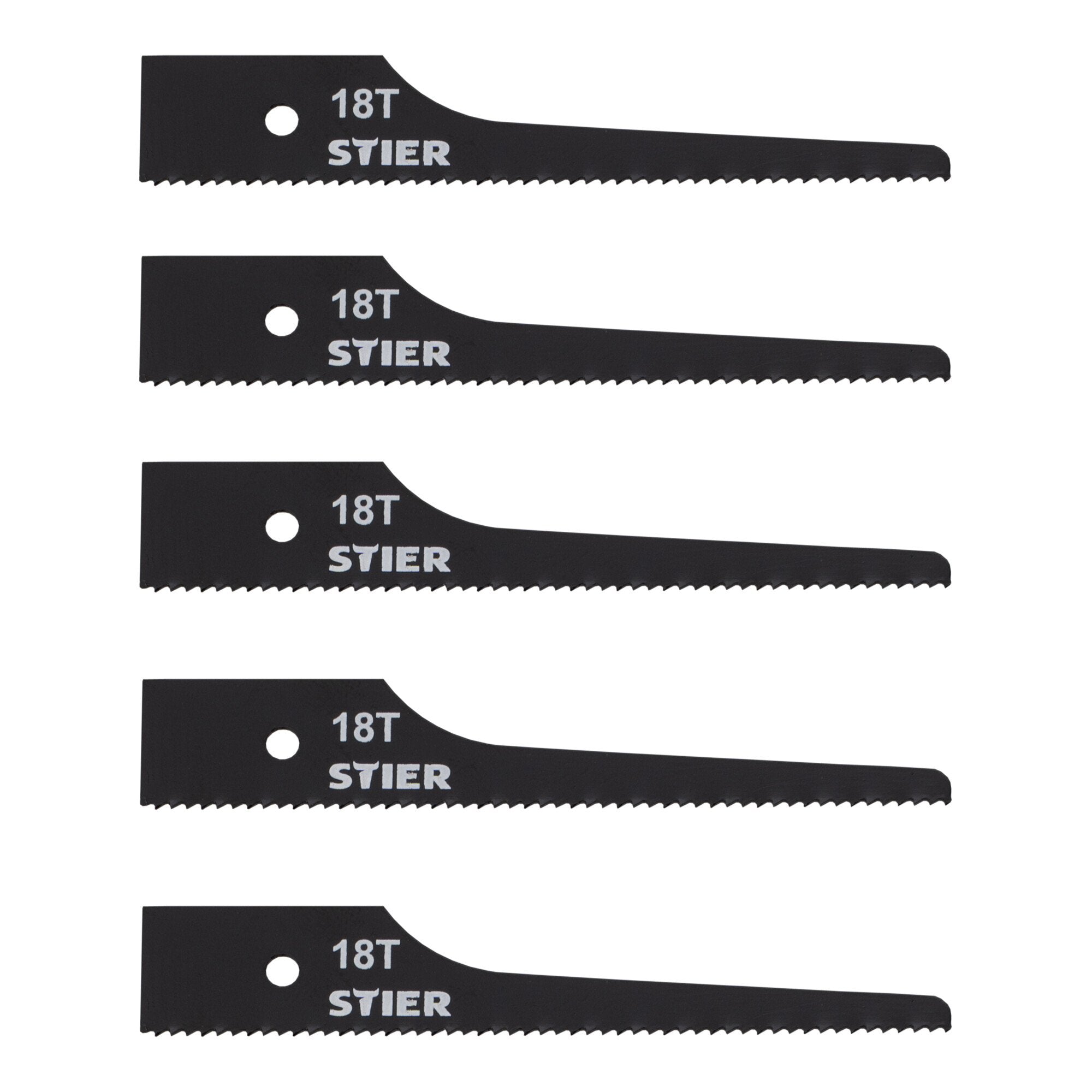 STIER Stichsägeblatt für STS-100 18 Zähne 5 Stk