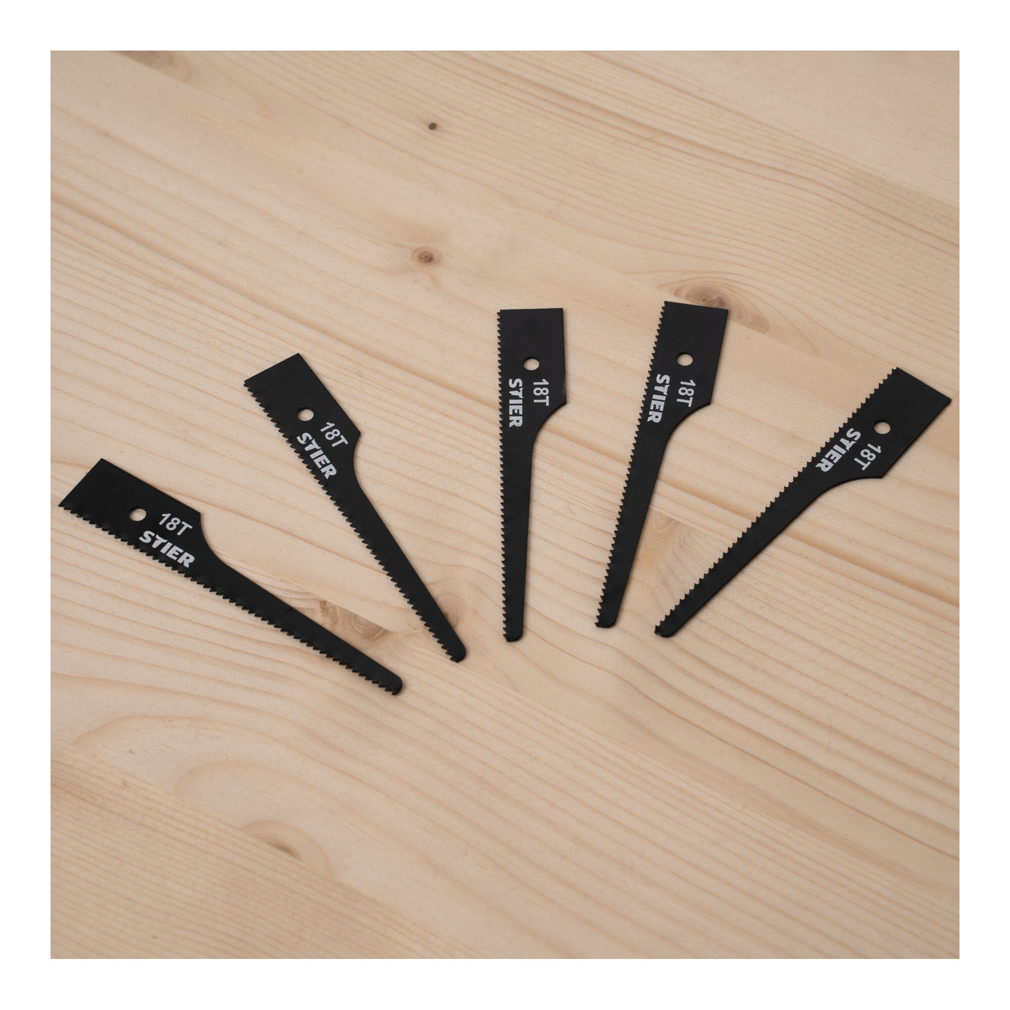 STIER jigsaw blade for STS-100 18 teeth 5 pcs