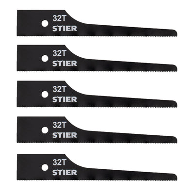STIER Stichsägeblatt für STS-100 32 Zähne 5 Stk
