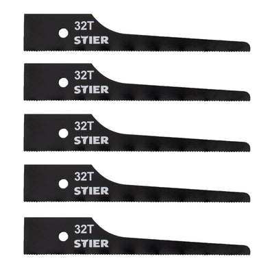 STIER Stichsägeblatt für STS-100 32 Zähne 5 Stk