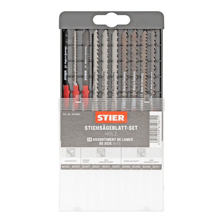 STIER Stichsägeblatt Set